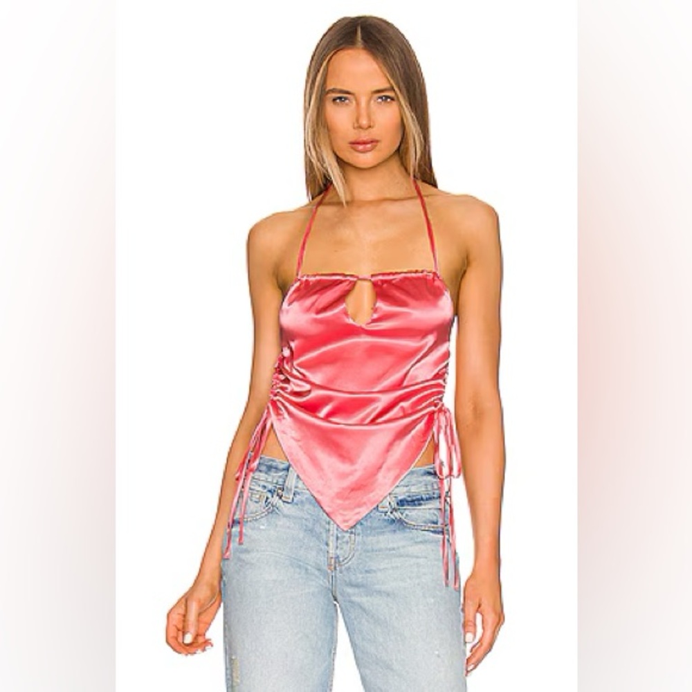 Catalina Strappy Cami Top in Peach
SUPERDOWN